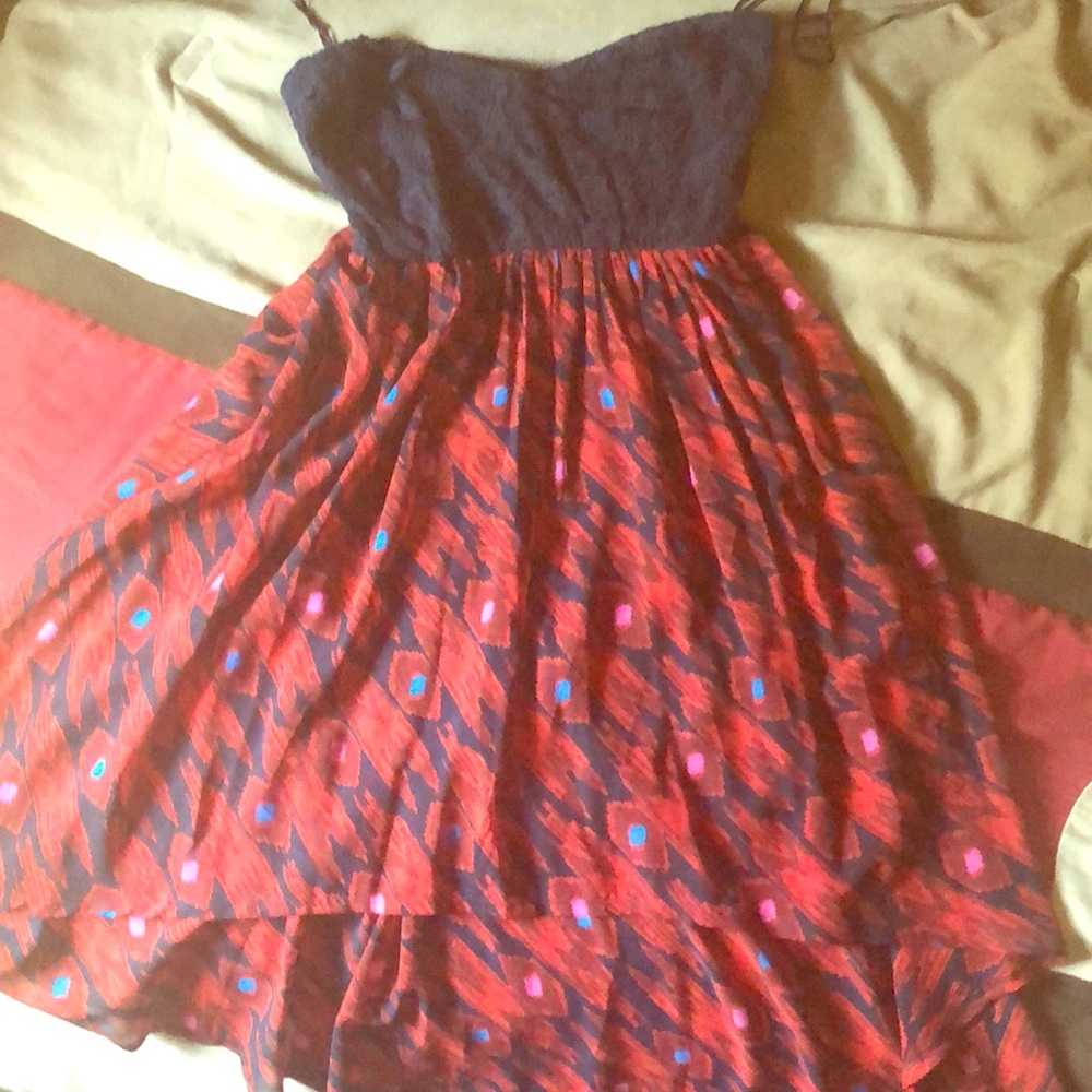 Strapless Element Dress